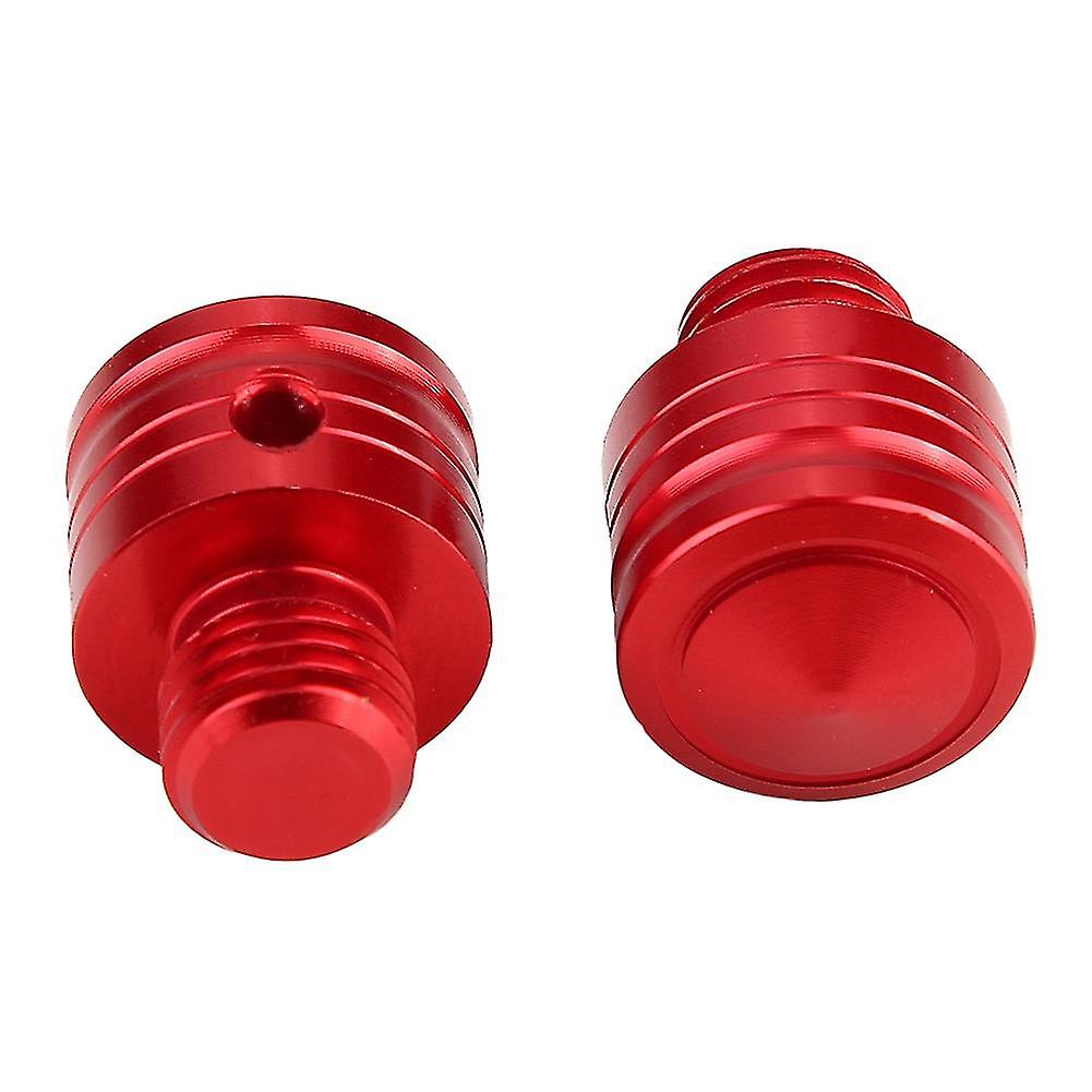 Universal Motorcycle Scooter Rear View Mirror Mounting Screw M10*1.25 Red