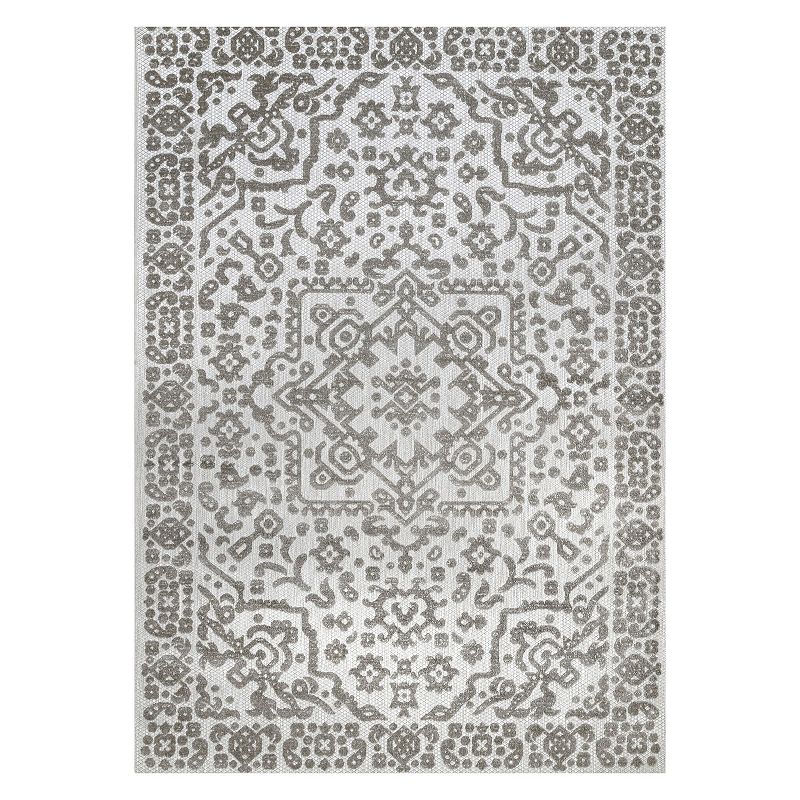 nuLoom Indoor/Outdoor Contemporary Celestial Area Rug