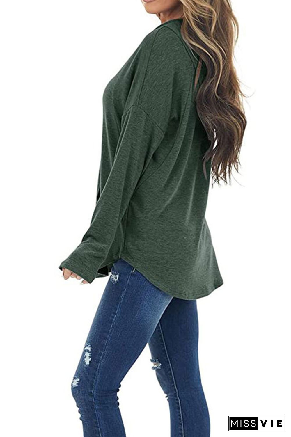 Solid Essential Pocket Hoodies Women Wholesale