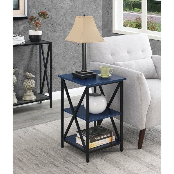 Carbon Loft Ehrlich 3 Tier End Table with Shelves