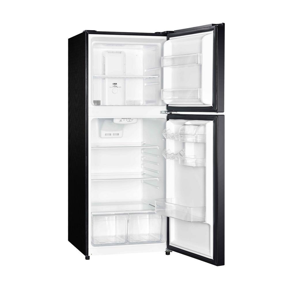 Magic Chef 10.1 cu. ft. Top Freezer Refrigerator in Black HMDR1000BE