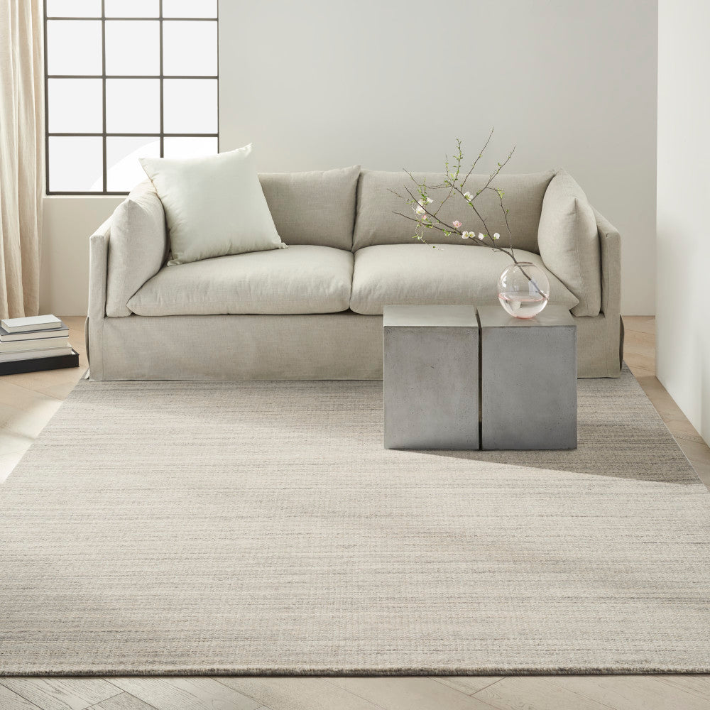 Calvin Klein Abrash Grey Modern Rug