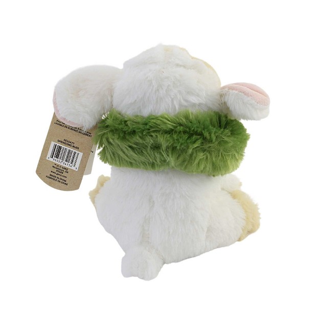 Plush Springtime Buds One Plush Animal 6 0 Inches Easter Animal Daisy He10477 Lamb Polyester Multicolored