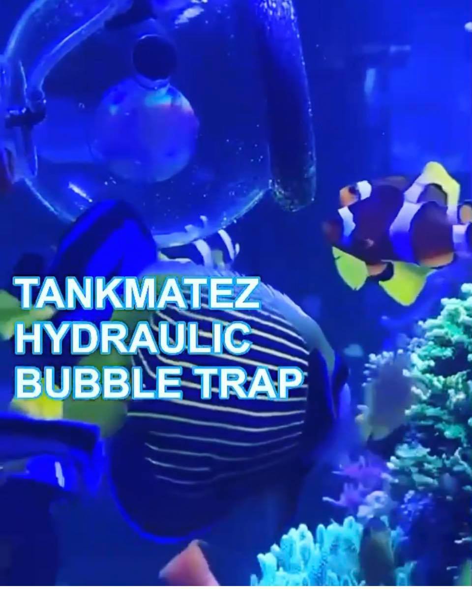 TankMatez Hydraulic Silent Release Bubble Fish Trap