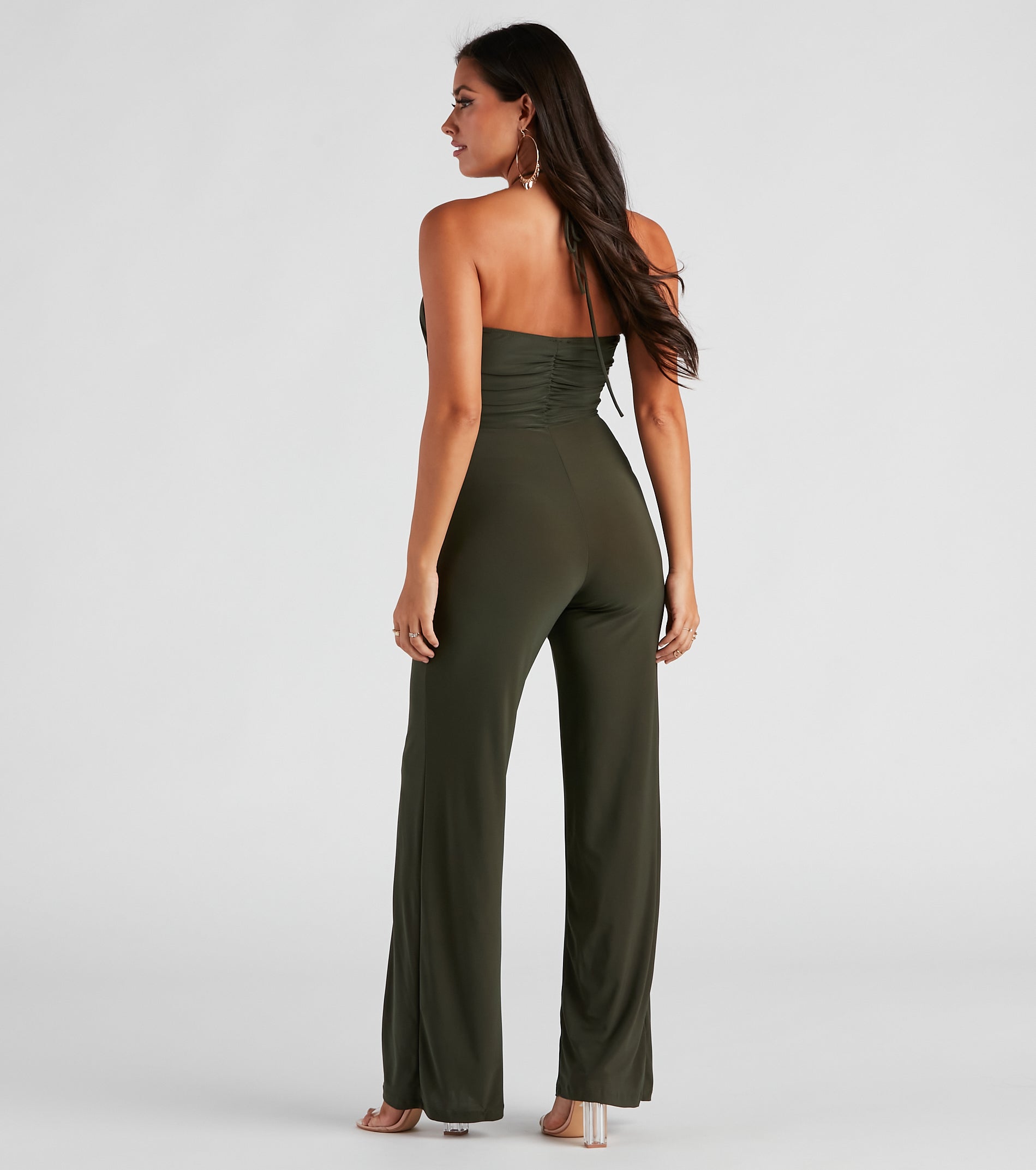 Feeling Flawless Halter Jumpsuit