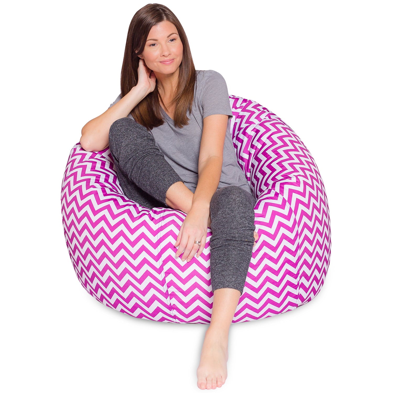 KINGGULA Bean Bag Chair, Soft Lounger, Kids, 2.25 ft, Multiple Colors