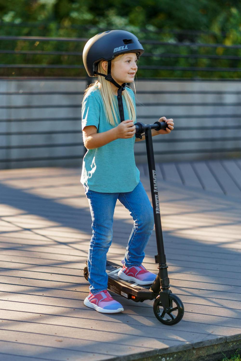 Hyper Toys 12 Volt Jammer Kids Electric Scooter Ride On 10 MPH Max Speed for Ages 8+  Crowdfused