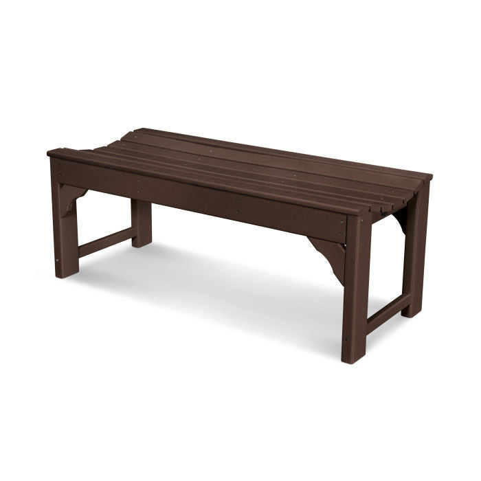 Polywood Traditional Garden 48 Backless Bench BAB148