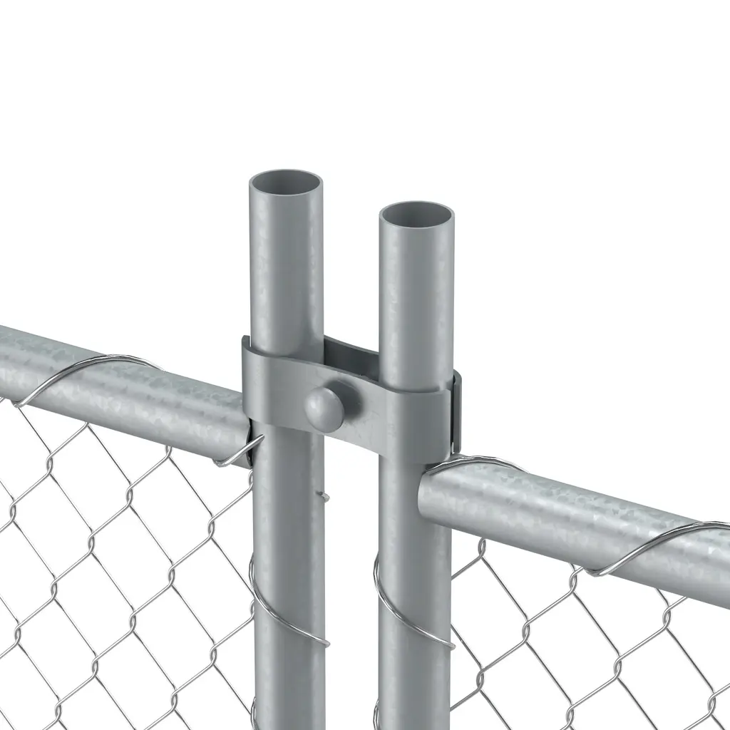 Factory supply hot dipped galvanized garden temp fence panels temporary tubular no dig fence 6x12 for usa