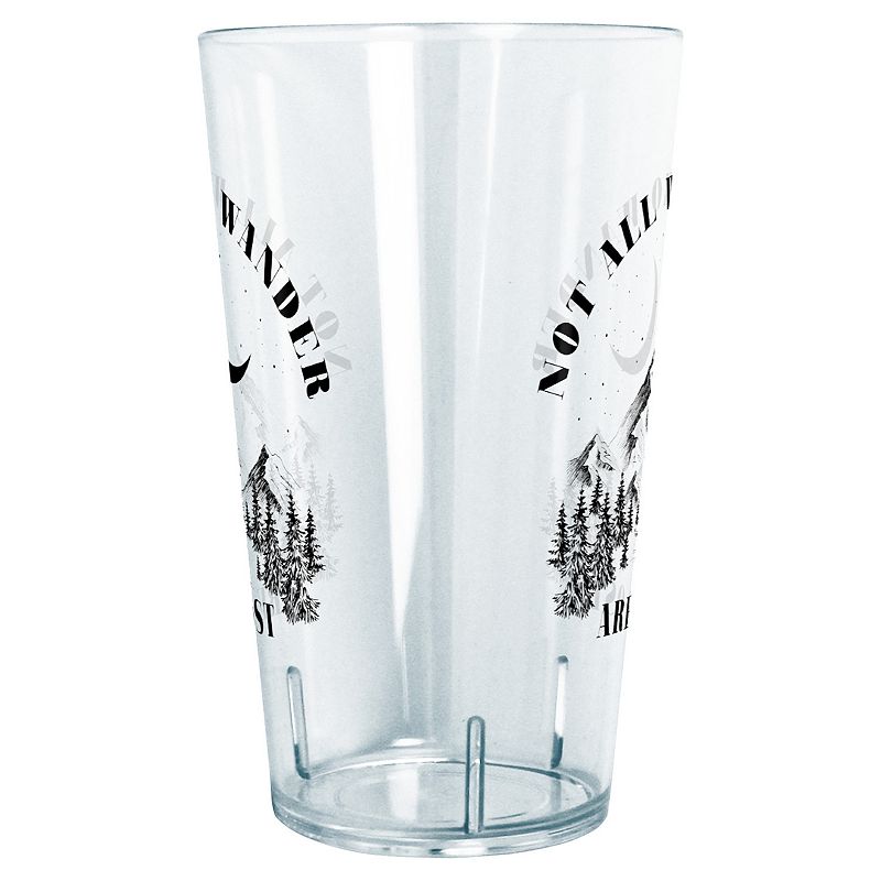 Not All Who Wander Are Lost Mountain Landscape 24-oz. Tritan Tumbler