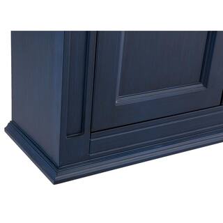 Home Decorators Collection Channing 26 in. W x 28 in. H Wall Cabinet in Royal Blue CGBW2628