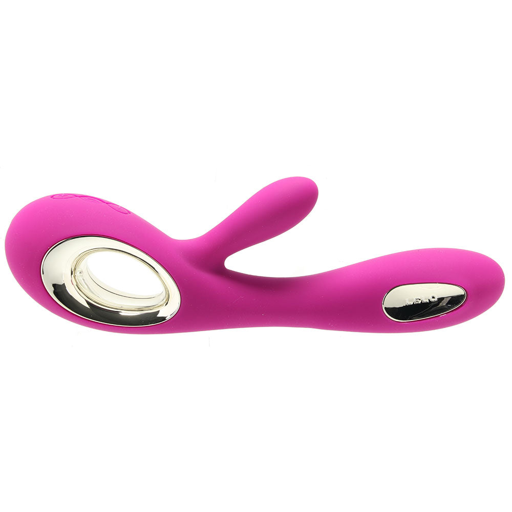 SORAYA Wave G-Spot and Clitoral Vibrator in Deep Rose