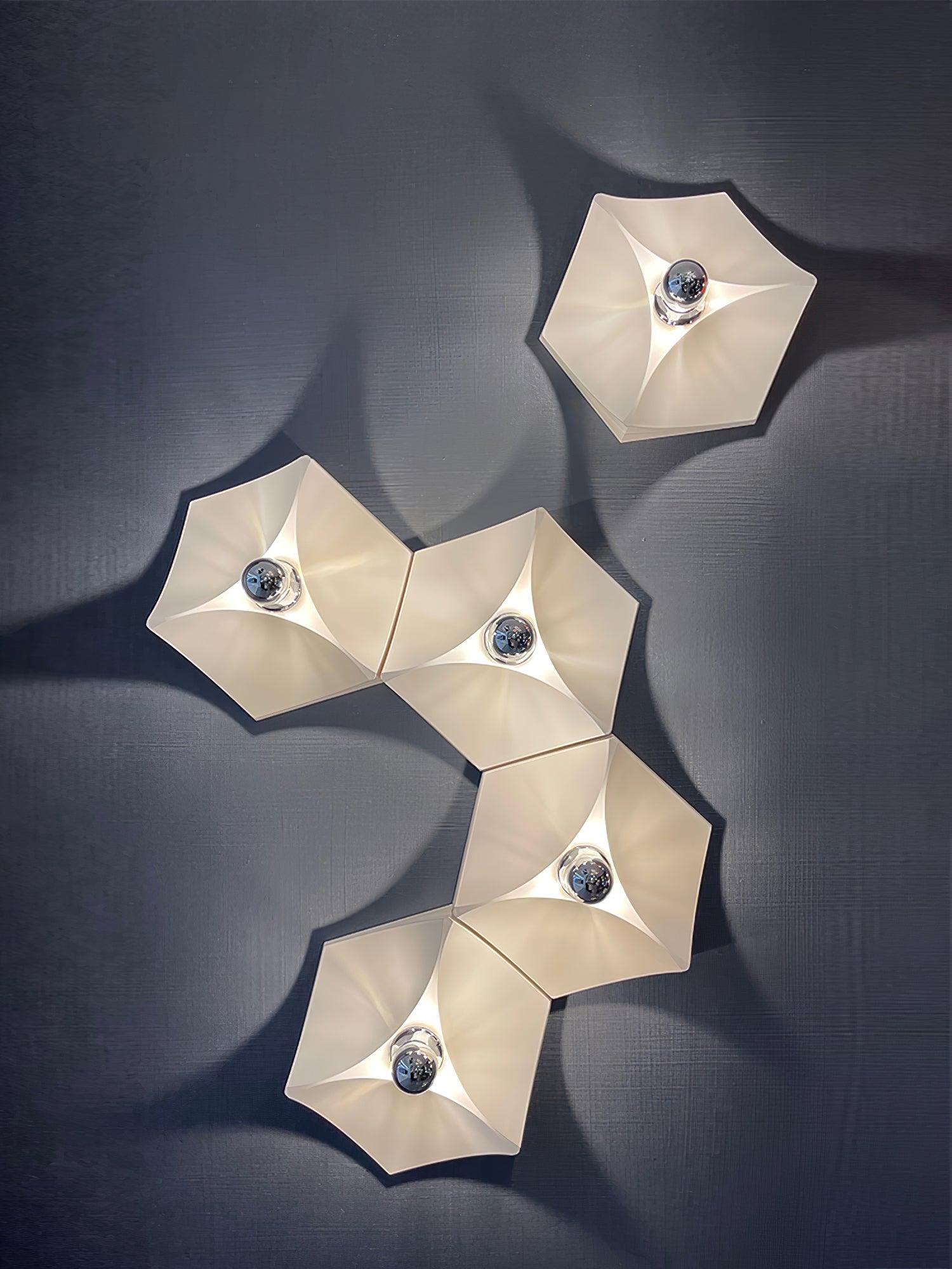 Pentagon Combination Wall Lamp