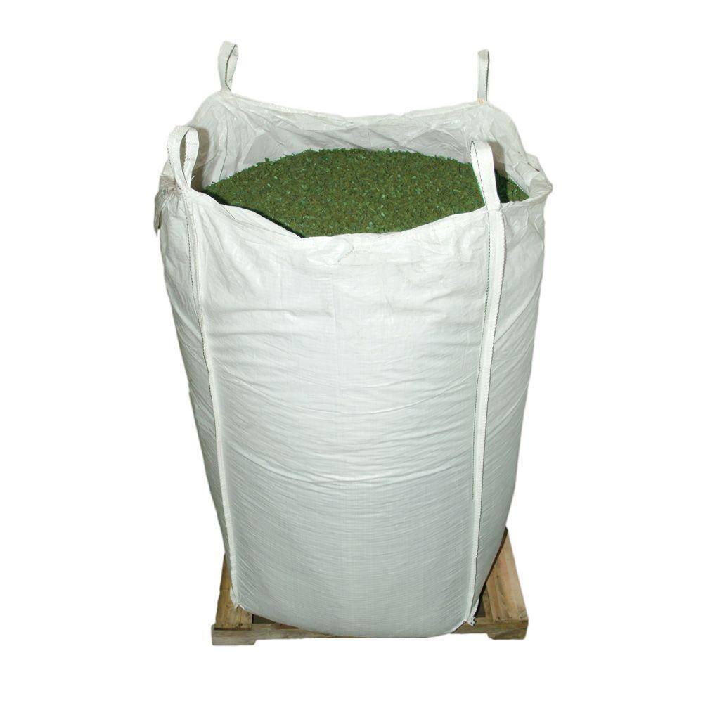 Vigoro 75 cu. ft. Green Rubber Nugget Mulch Super Sack GN75GR