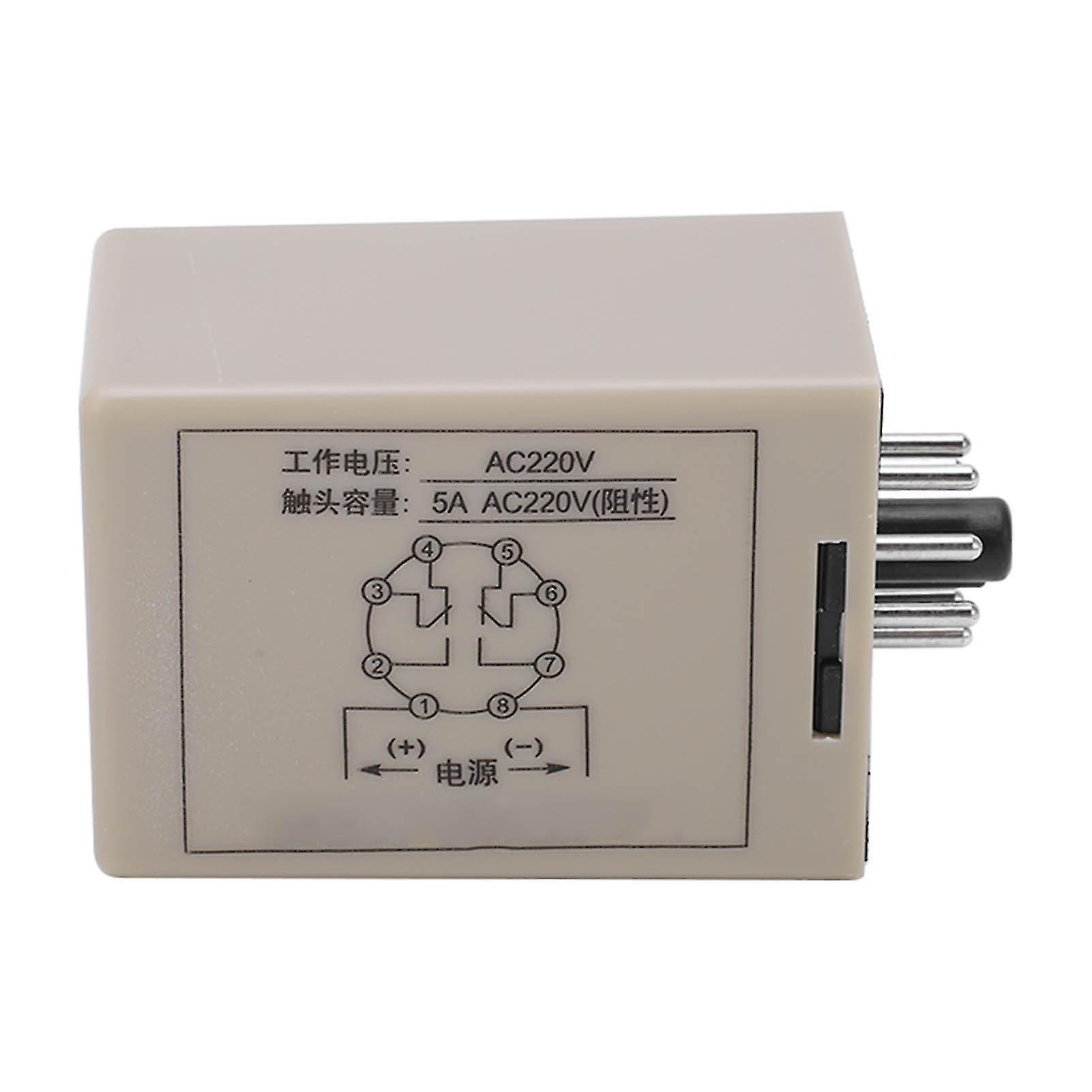 Flasher Relay Time Delay Timer 8 Pin 1S Infinite Loop 5A AC 220V for Machine Control