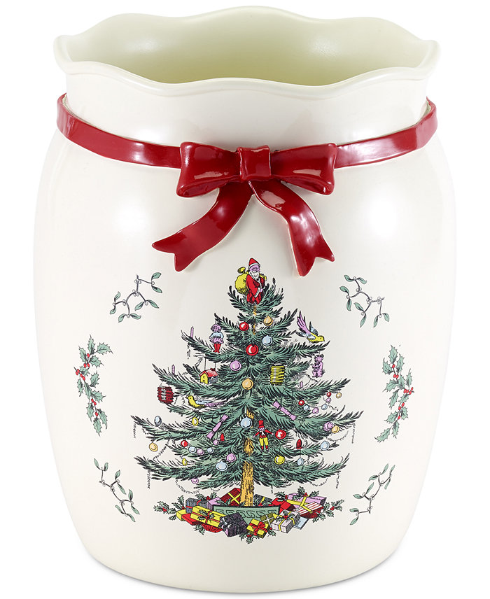 Spode Christmas Tree Wastebasket