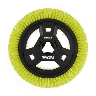 RYOBI 9 in. VORTEX Medium Bristle Brush A95MRB9