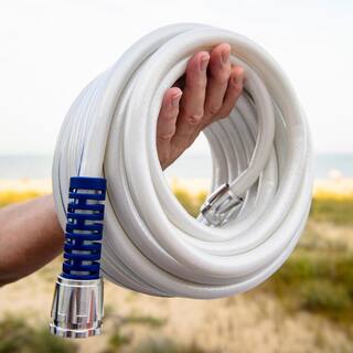 Element RV and Marine+ 12 in. x 50 ft. Heavy Duty Multi-Purpose Water Hose CELULMRV12050