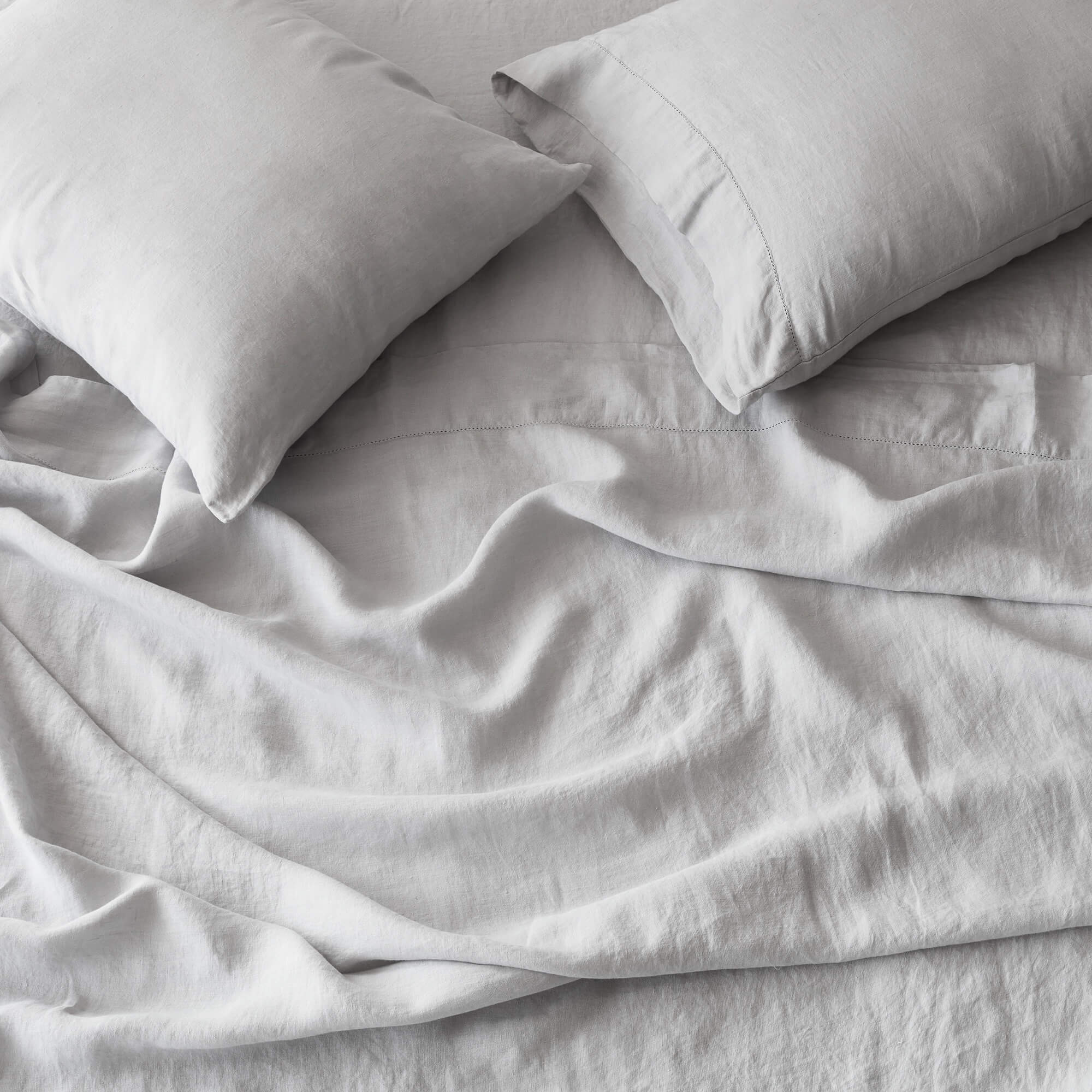 Stonewashed Linen Pillowcases