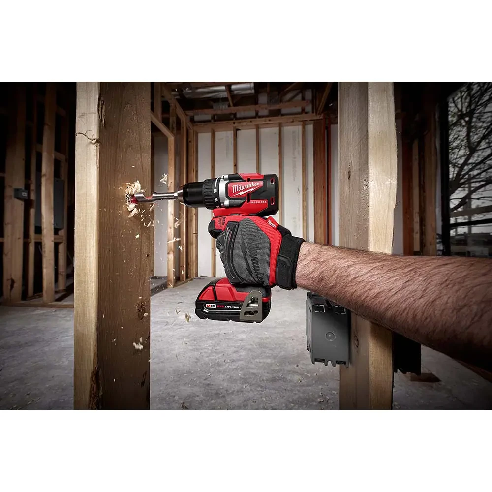 Milwaukee M18 18V Lithium-Ion Brushless Cordless 1/2 in. Compact Drill/Driver (Tool-Only) (Copy)