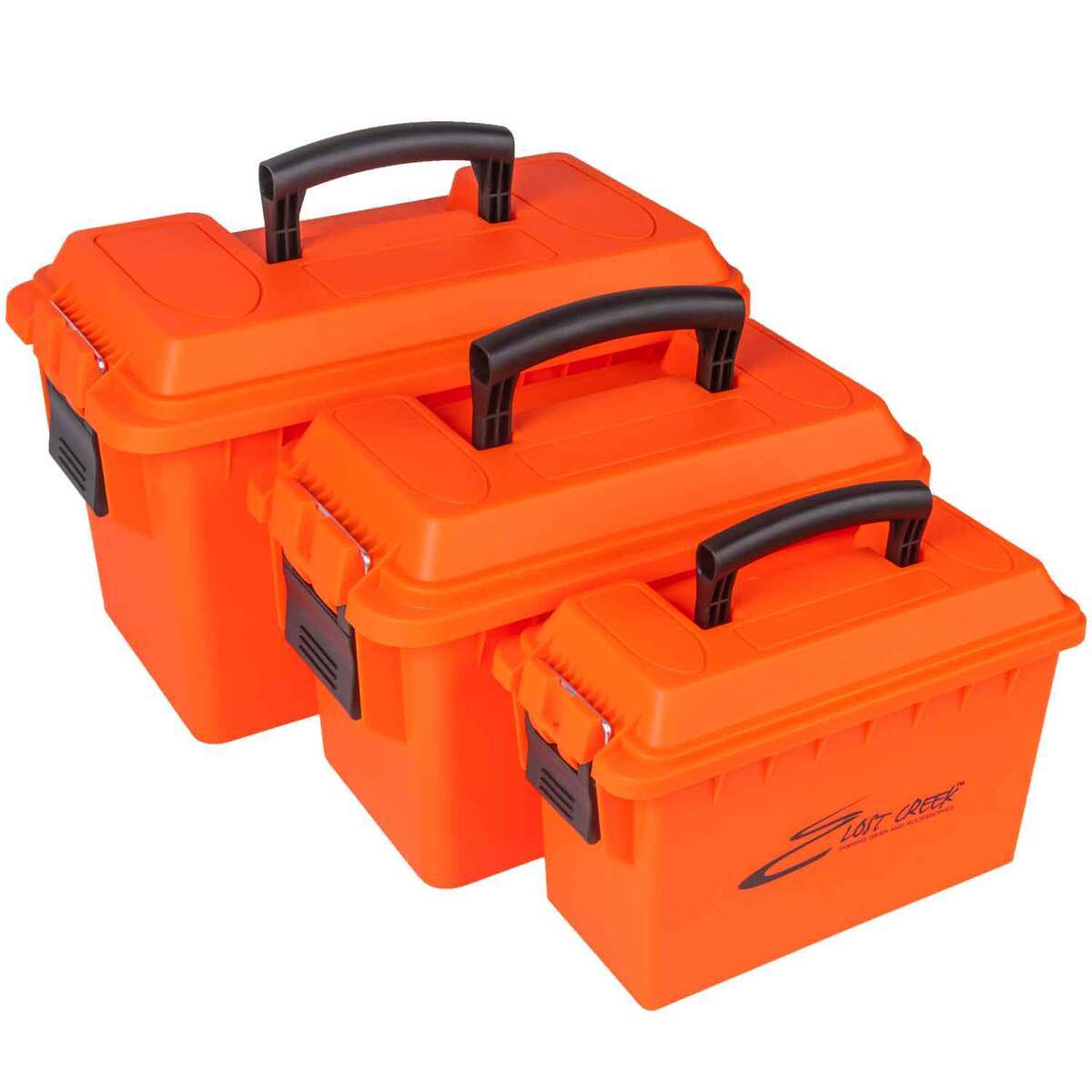 Lost Creek 3pc Dry Storage Box Set  Orange