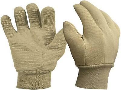 2PK Digz 77257-26 Garden Gloves With Mini Dots, Khaki, Medium