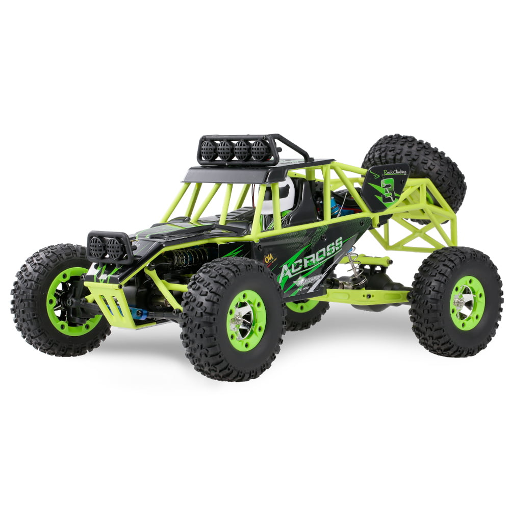 Wltoys 1/12 50km/H High Speed RC Car for Kids/Adult Gift，2.4G 4WD off Road Car，Rock Crawler Cross-Country RC Truck