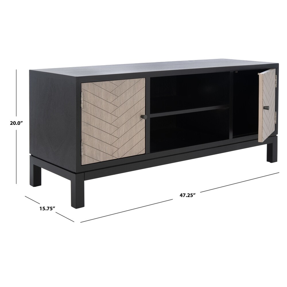 SAFAVIEH Ajana 47 inch Storage Media TV Stand   47.3\