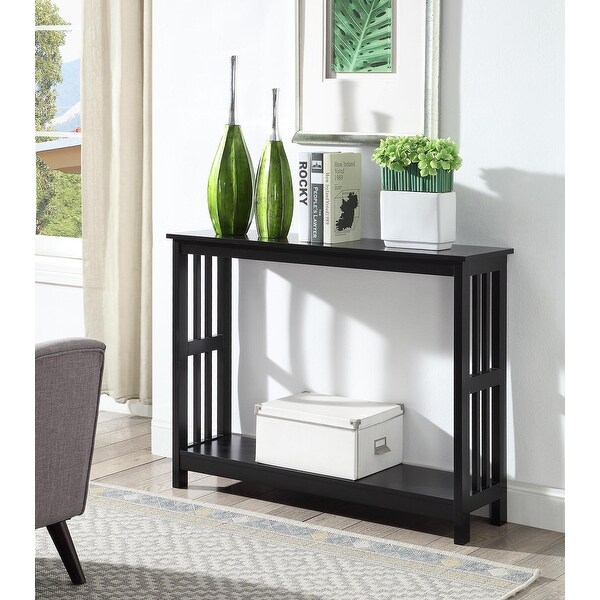 Porch and Den Miro Console Table with Shelf