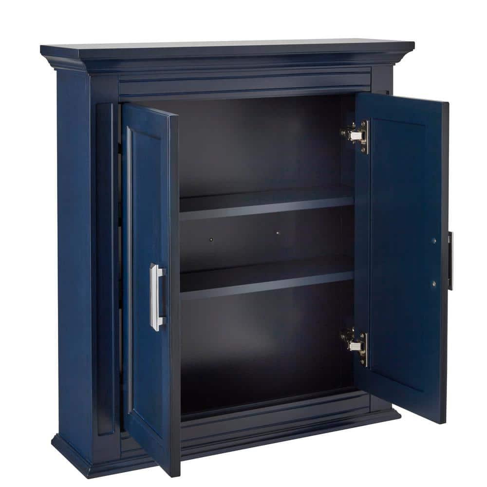 Home Decorators Collection Channing 26 in W x 28 in H Wall Cabinet in Royal Blue