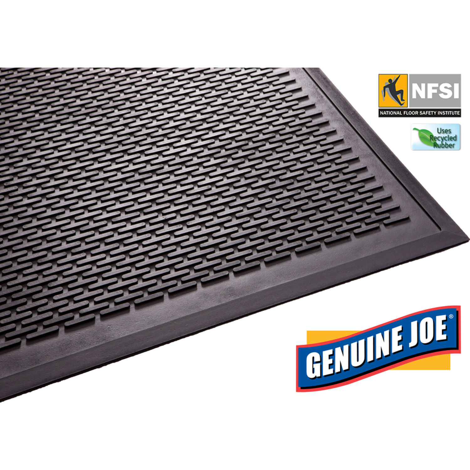 Clean Step Scraper Floor Mats by Genuine Joe GJO70367