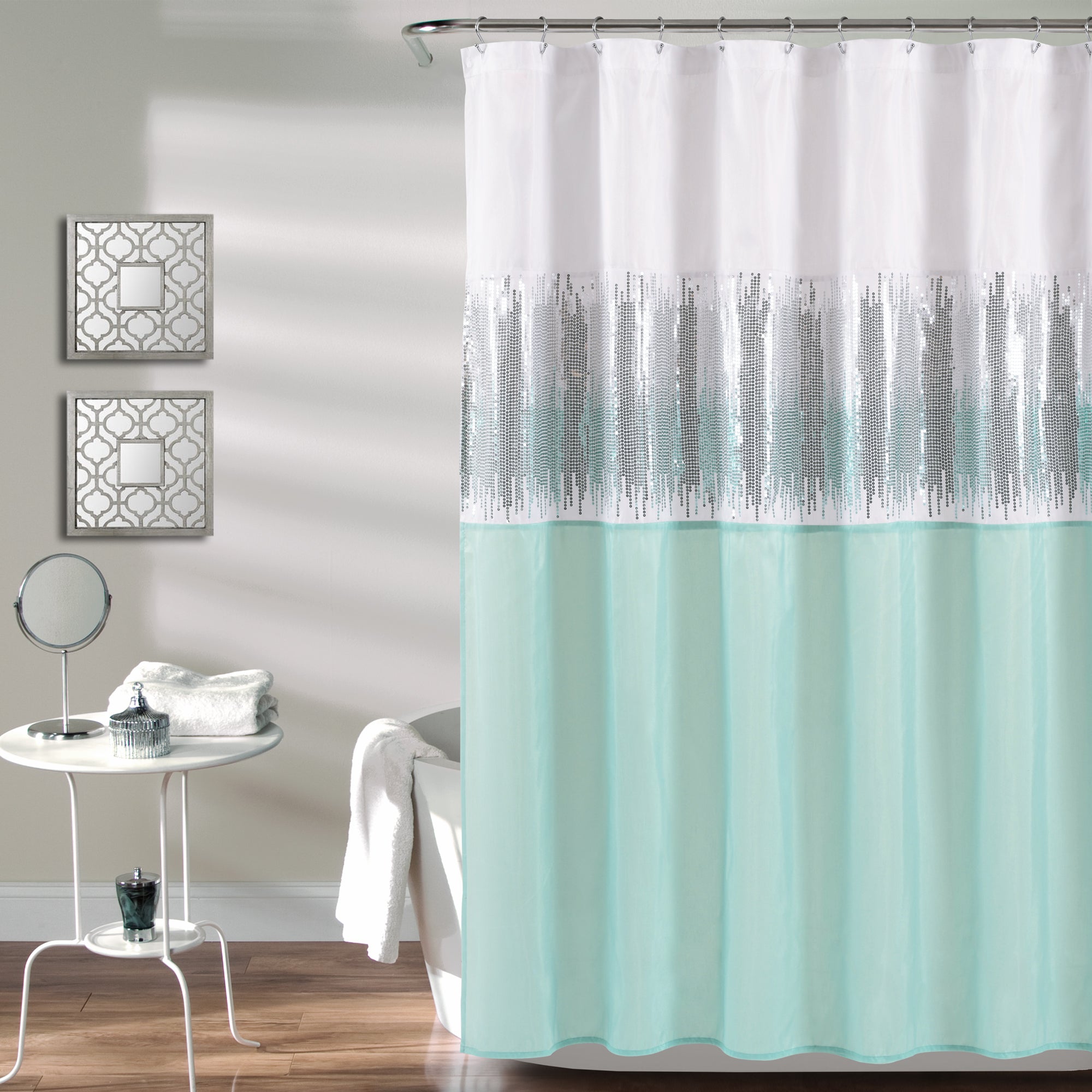 Night Sky Shower Curtain