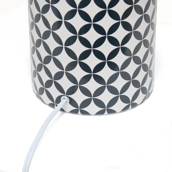 Simple Designs Fresh Prints Table Lamp