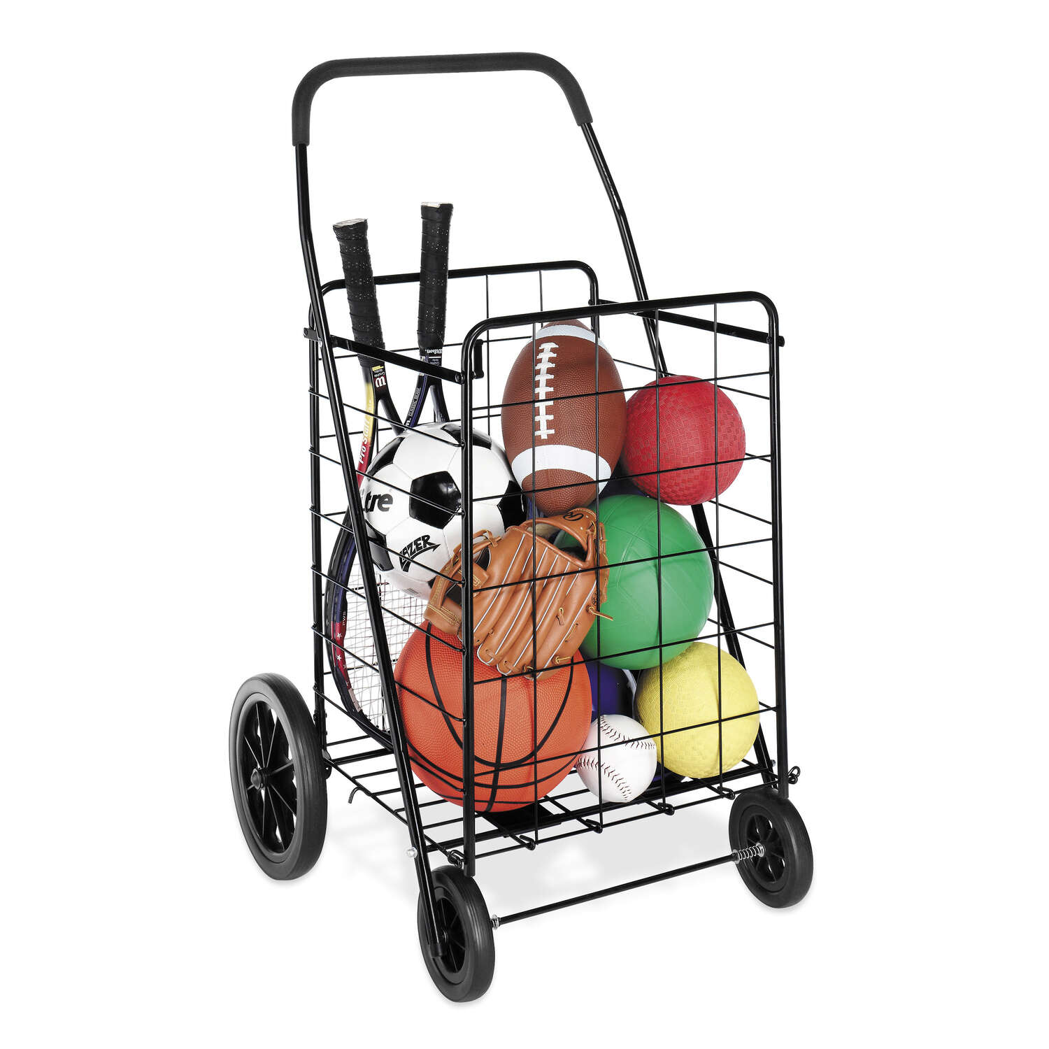 Whitmor 40.1 in. H X 24.5 in. W X 40.1 in. D Collapsible Utility Cart