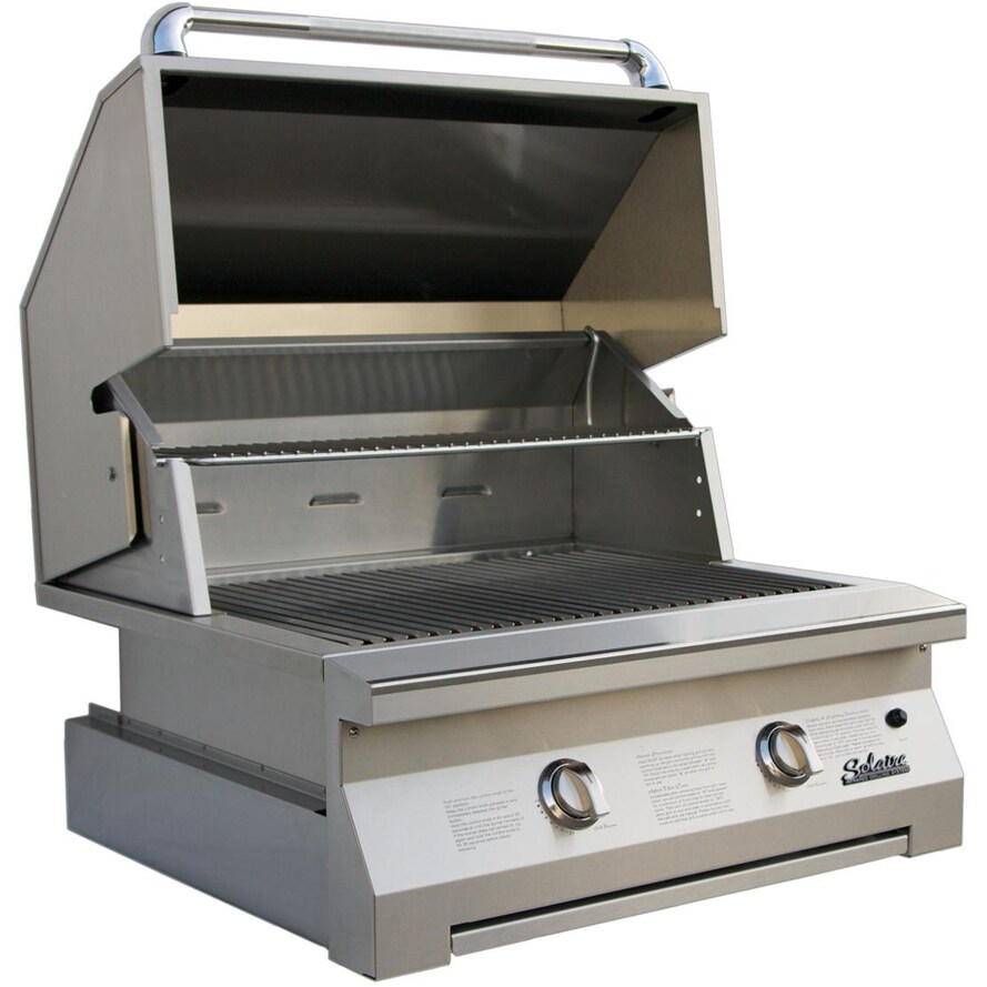 Solaire 30 Inch Built-In InfraVection Natural Gas Grill With One Infrared Burner