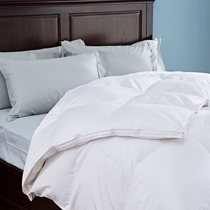 Dream On Heavyweight White Goose Down Comforter，