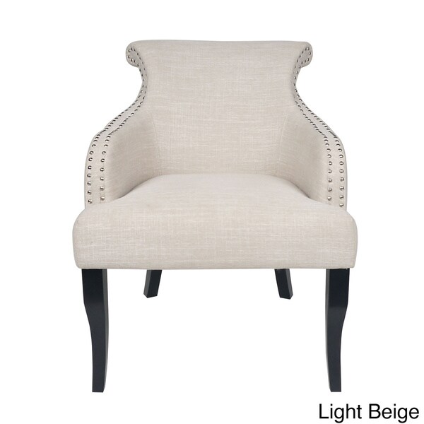 Filmore Fabric Arm Chair by Christopher Knight Home