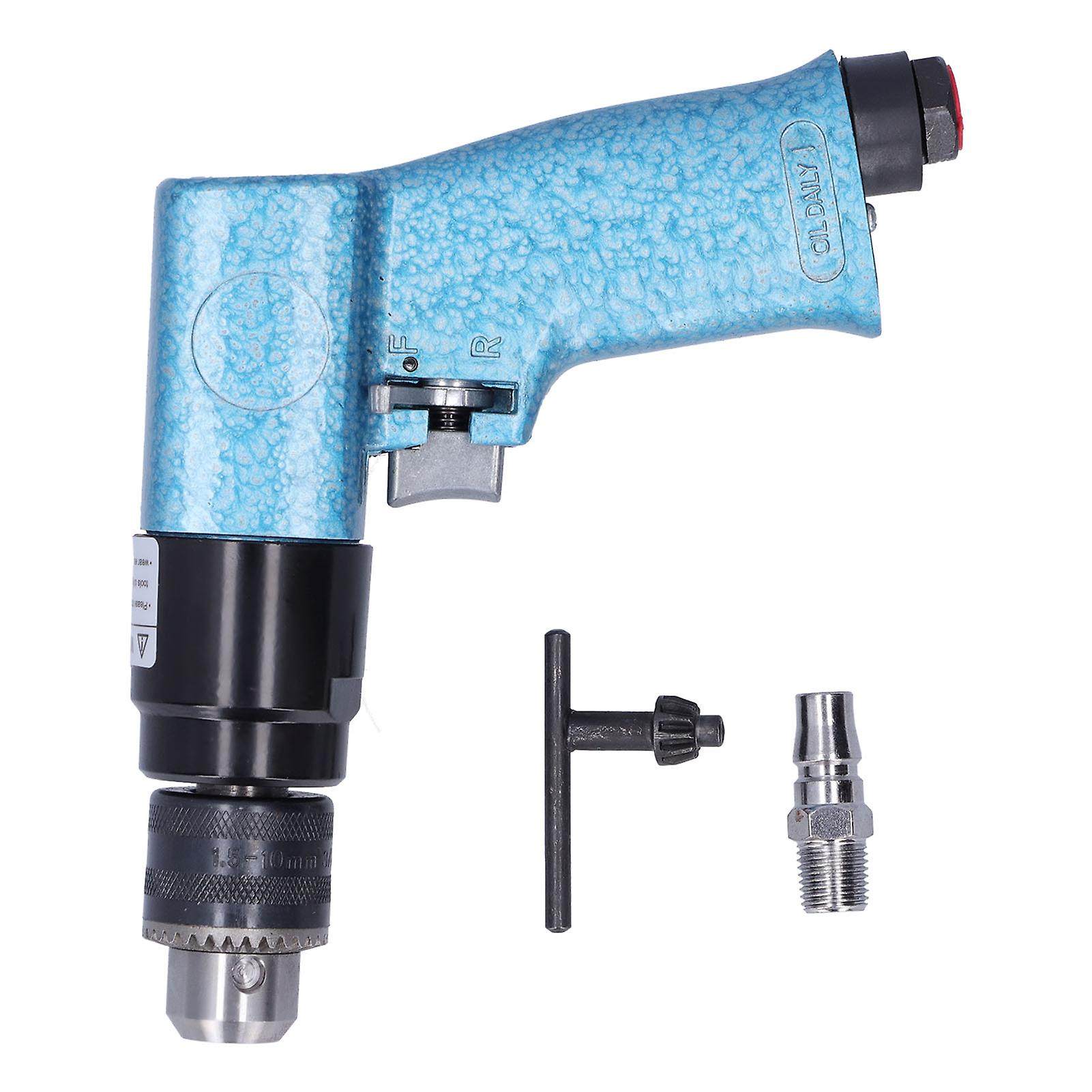 10mm Pneumatic Air Drill Industrial Lightweight Drilling Machine Hand Tools 1800rpm