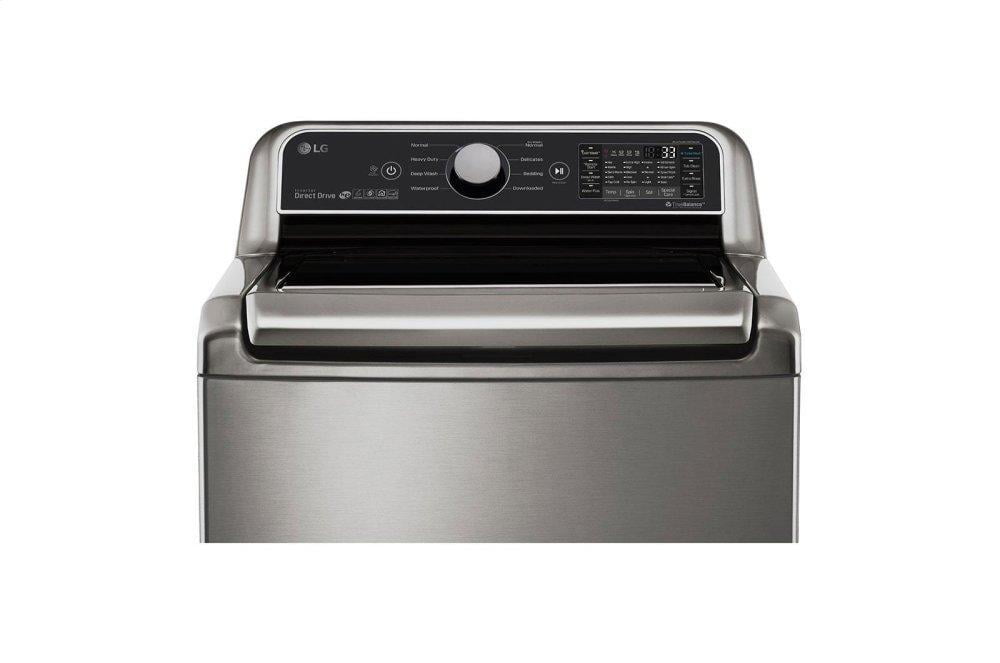 Lg WT7300CV 5.0 Cu.Ft. Smart Wi-Fi Enabled Top Load Washer With Turbowash3D™ Technology