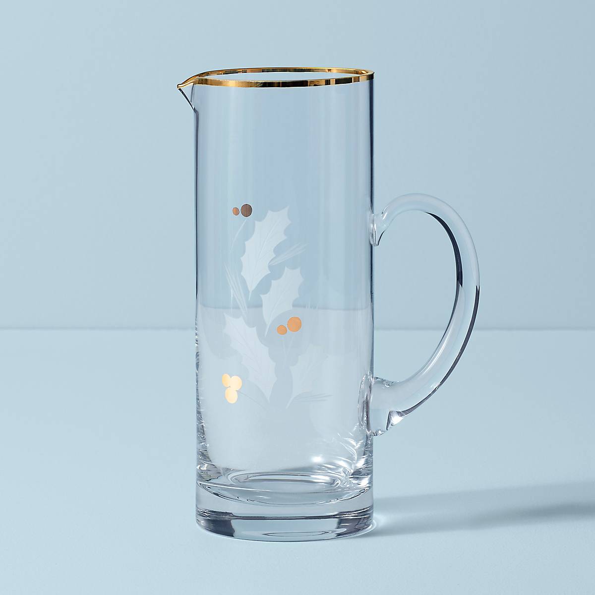 Holiday Gold Pitcher