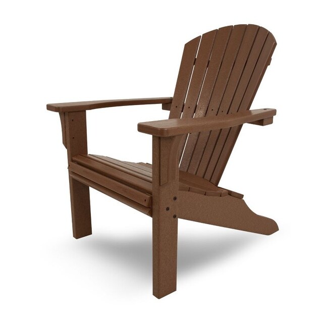 POLYWOOD Seashell Adirondack Chair