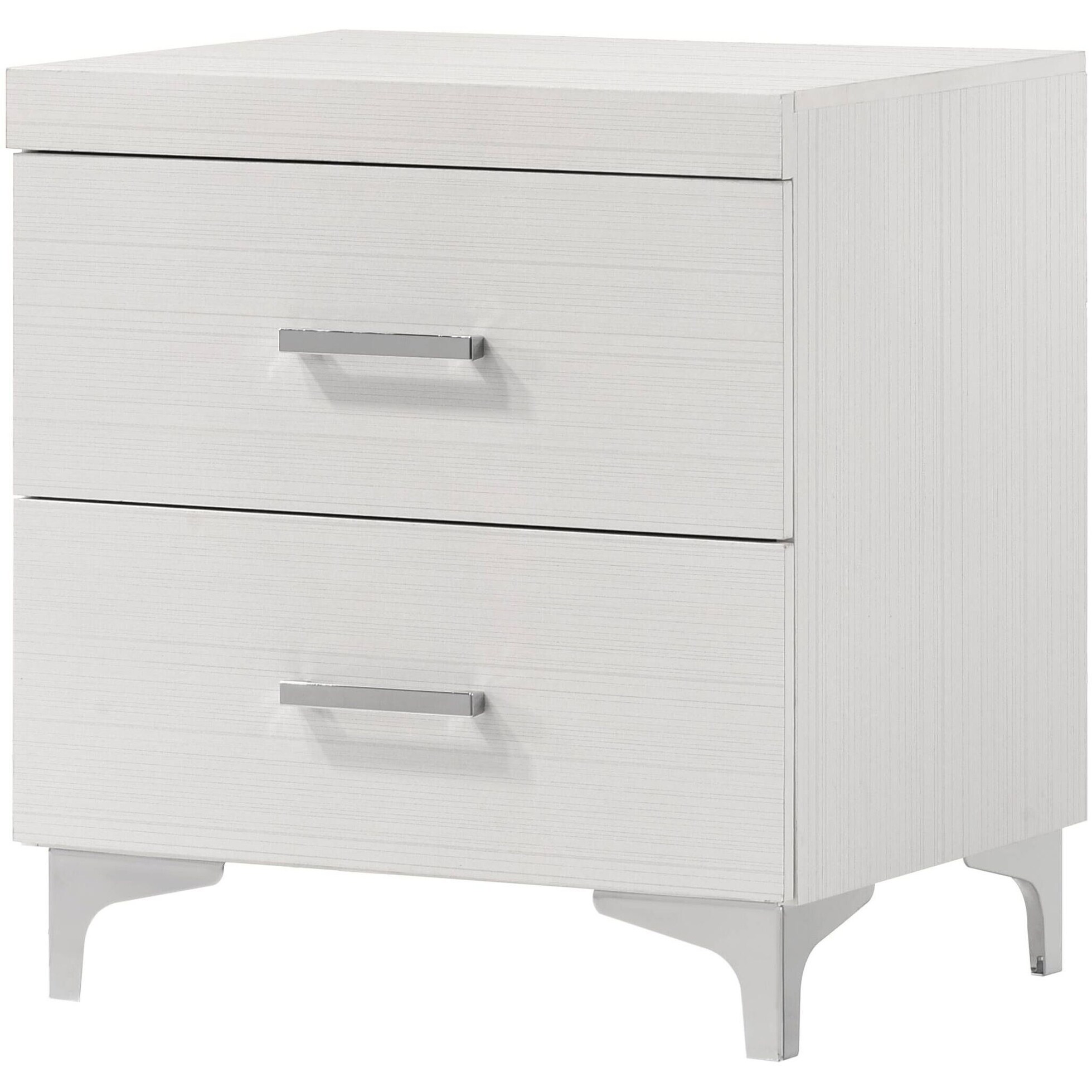 ACME Casilda Nightstand in White Finish - - 35510930