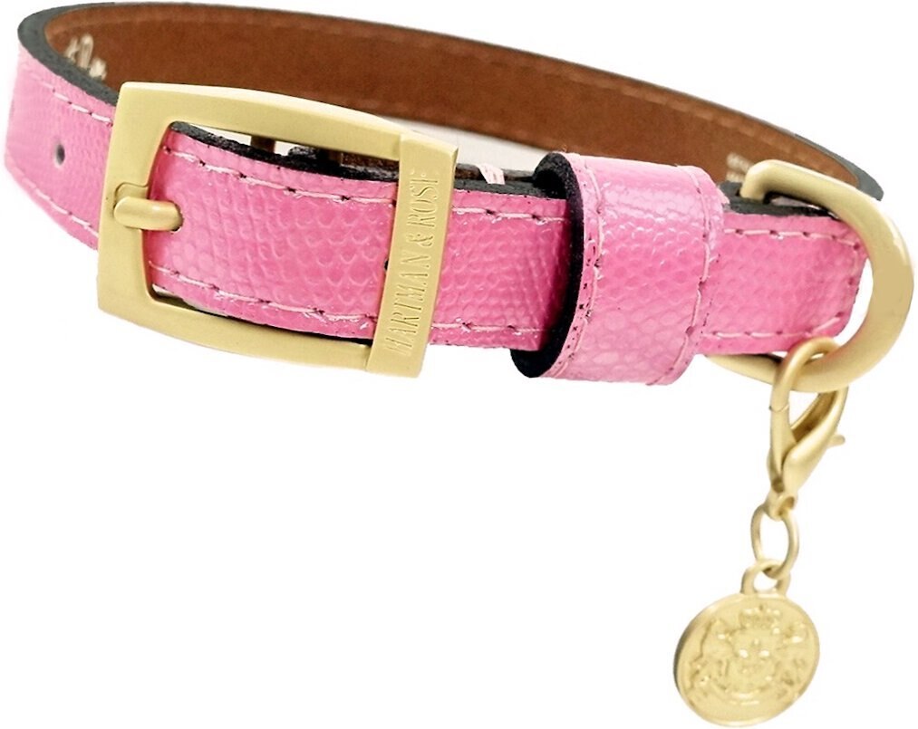 Hartman and Rose Park Avenue Leather Dog Collar