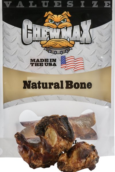 ChewMax Pet Products Knee Caps Natural Chew Dog Treats， 5 count