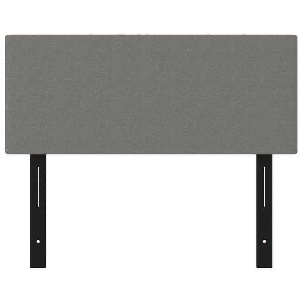 vidaXL Headboards 2 pcs Light/Dark Gray multisize Fabric - - 37421095