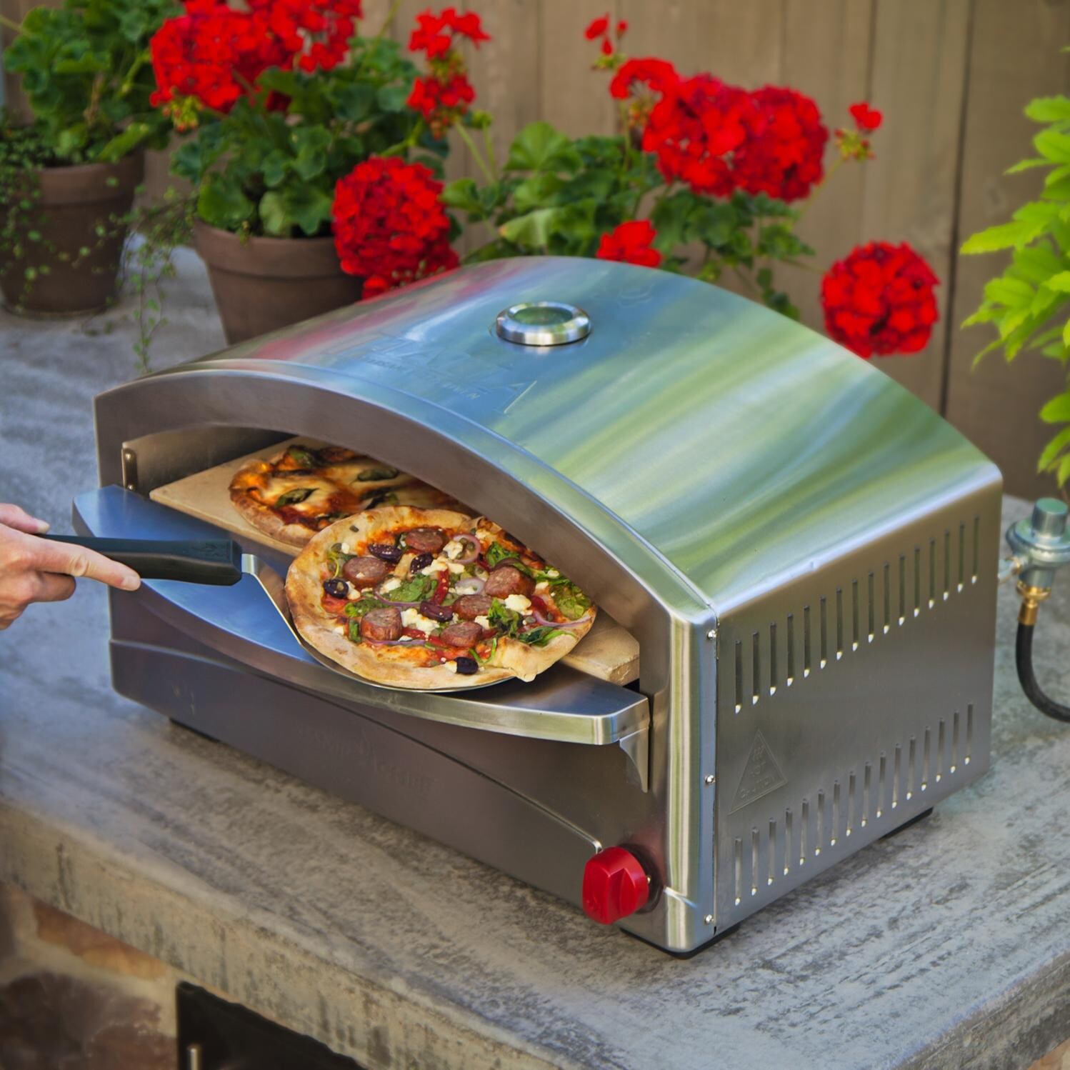 Camp Chef Italia Artisan Portable Propane Outdoor Pizza Oven