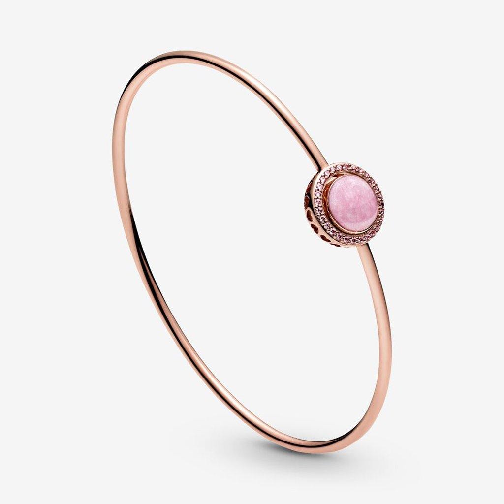 PANDORA  Pink Swirl Bangle