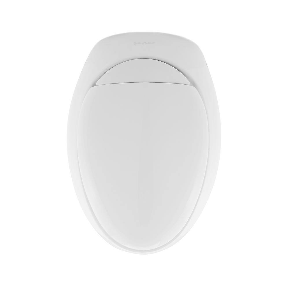 Swiss Madison 0.81.28 GPF Plaisir Wall Hung Dual Flush Elongated Toilet Bowl in White SM-WT660