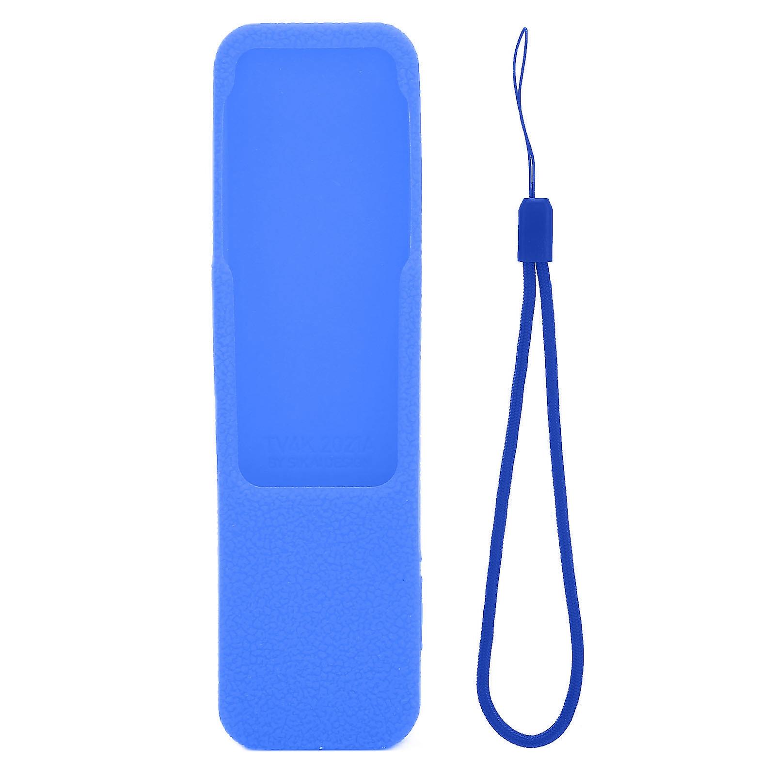 Remote Control Protective Cover Safe Non Slip Washable Silicone Protective Case For Apple Tvblue