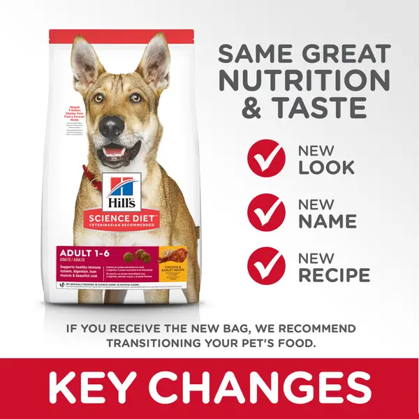 Hill's Science Diet Adult Chicken and Barley Recipe Dry Dog Food